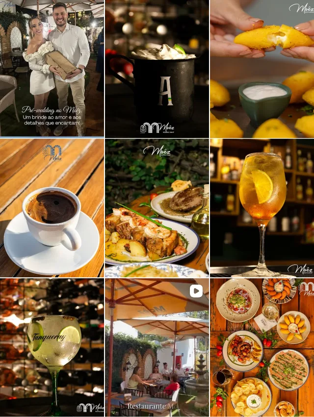 Feed do Instagram do Moêz Restaurant